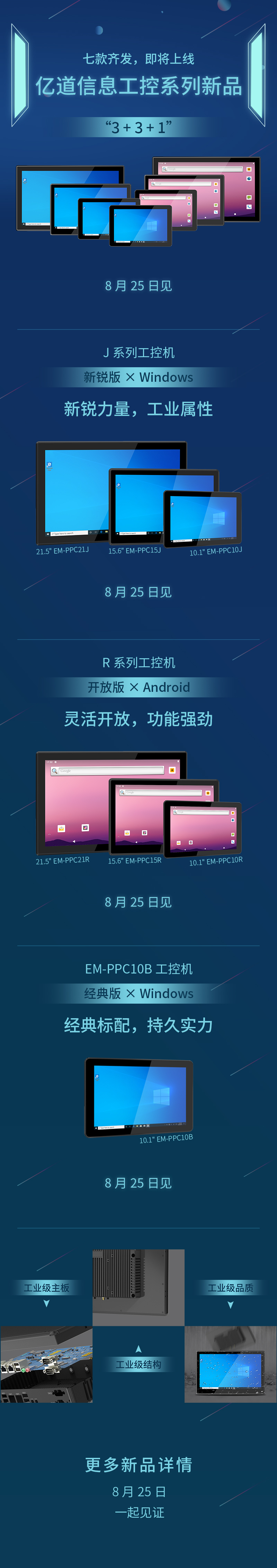 亿道信息工控系列新品，即将上线